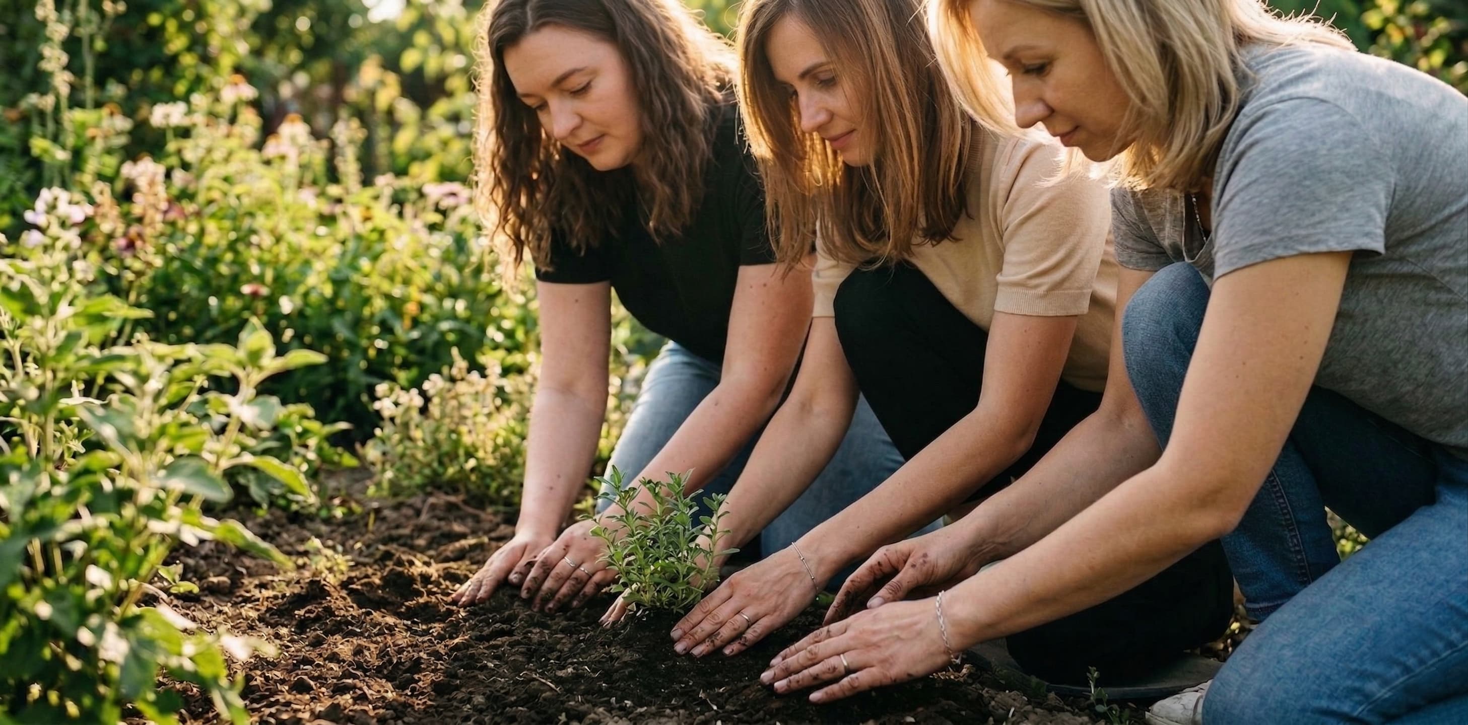 Hanka, Pája a Kamča — náš tím sadí budúcnosť